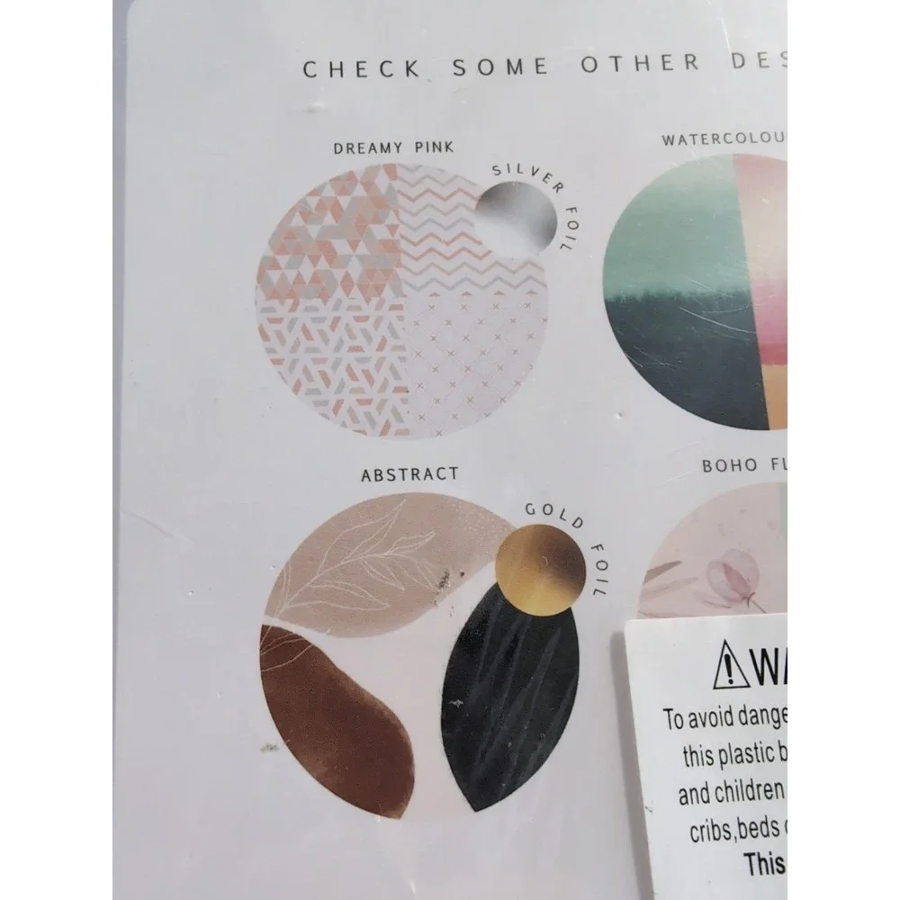 OFFILICIOUS 100 Coastal Soft-Touch, Laminated Bible‎ Book Tabs for Bible Study